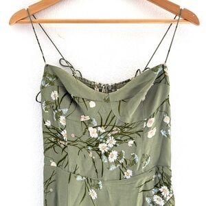 REFORMATION - Kourtney Dress - green